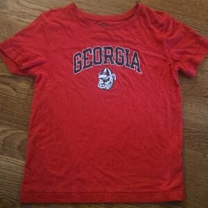 Champion Red Georgia Bulldog Short Sleeve Tee